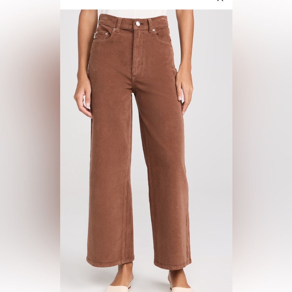 DL1961 Hepburn Wide Leg High Waist Corduroy